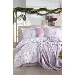 Posteljina set sa prekrivačem za francuski ležaj Jasmine ( VLK000462-jasmin )