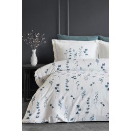 Posteljina od satena 200X220cm Satin Series Kylie mavi ( VLK000641-kyliemavi )
