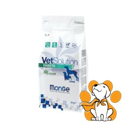 Monge VetSolution Diabetic 2kg, Hrana Za Pse Za Regulisanje Snabdevanja Glukozom