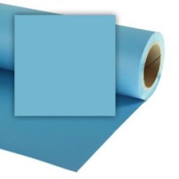 Papirna pozadina LL CO101 2.72 x 11m SKY BLUE