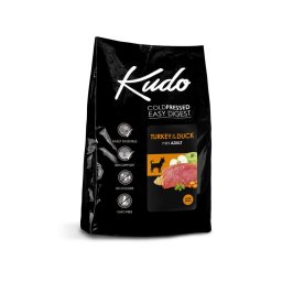 Kudo Low Grain hrana za pse - Turkey and Duck Mini Adult 3kg