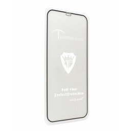 Zaštitno kaljeno staklo 5D Full Glue za iPhone 12 2020, iPhone 12 Pro 2020 (6.1") crni rub