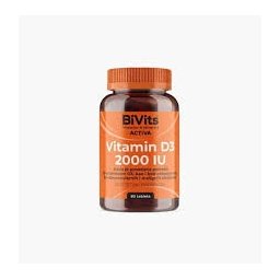 BiVits Activa Vitamin D3 2000 IU, 60 tableta