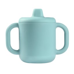 BEABA silikonska šolja za učenje 300 ml, blue