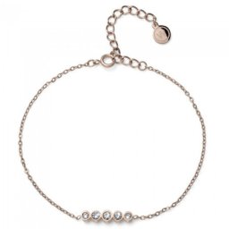 Ženska oliver weber change rosegold crystal narukvica sa swarovski kristalima ( 32316rg )