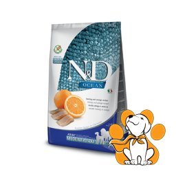 N&D Ocean Herring & Orange Medium & Maxi 12kg, Hrana Sa Haringom i Pomorandžom