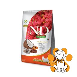 N&D Quinoa Adult Mini Skin & Coat Herring 800g, Haringa, Kinoa, Kokos i Kurkuma