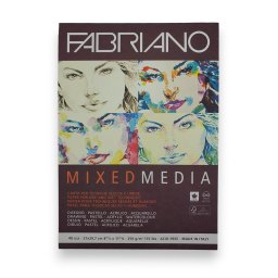 Mixed Media A4 blok 21 x 29,7 250g side glued 40l