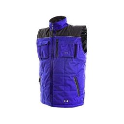 Prsluk postavljen SEATTLE plavo - crni S - 3XL