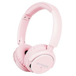 SYROX S16 Wireless Headset with Microphone pink