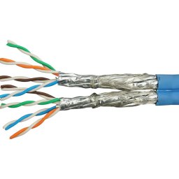 SCHRACK KABL INST.CAT.7A S/FTP - 1200 MHZ, 8X2XAWG-23,LS0H,50% PLAVI