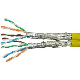 SCHRACK S/FTP INST. KABL CAT.7A,8X2XAWG22/1,1200MHZ,LS0H-3,50%,žUTI