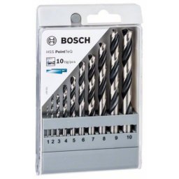 Bosch HSS spiralna burgija PointTeQ 10-delni set ( 2608577348 )