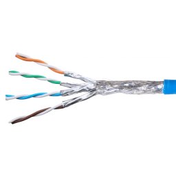 SCHRACK KABL INST.CAT.7A S/FTP-1500 MHZ, 4X2XAWG-22,LS0H-3,DCA,PLAVI/100