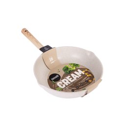 Tiganj duboki 28 cm Cream Texell TPCM-D28