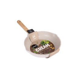 Tiganj duboki 24 cm Cream Texell TPCM-D24