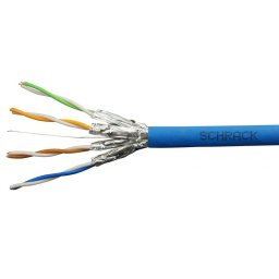SCHRACK KABL INST.CAT.6A U/FTP-500 MHZ, 4X2XAWG-23, LS0H, DCA, PLAVI HSKF423HB5 CENA JE ZA 100M
