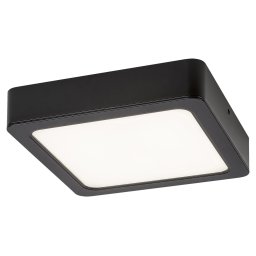LED PANEL NADGRADNI 12W NW KVADRAT SHAUN 2689 CRNI RABALUX