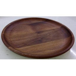 Wood holz tanjir plitki fi 250 x 20 mm ( 6060 ) orah