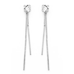 Victoria cruz minimal crystal mindjuše sa swarovski kristalima ( a3282-07ht )