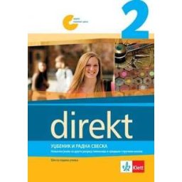 Direkt 2 - udžbenik i radna sveska za drugi razred gimnazije STARO IZDANJE Klett