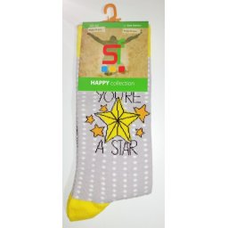 Čarape sa porukom You are a star. vel: 40-45