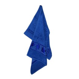 Peškir plavi žakard 50x100 cm