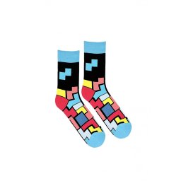 Čarape WANTEE- šarene tetris