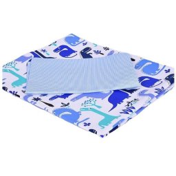 Posteljina 160x110cm BLUE DINO