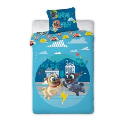 Posteljina za decu Disney Puppy Dog Pals 160x200+70x80cm