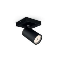 Kosipo spot svetiljka crna 1xmax.5,5W 50591/30/PN