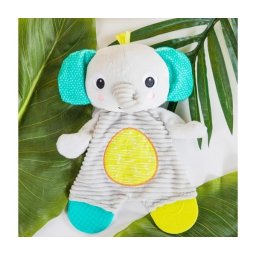 KIDS II BRIGHT STARTS GLODALICA - SNUGGLE & TEETHE - ELEPHANT 12347 0M+