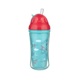 CANPOL BABIES SOLJA SA SLAMCICOM 260ml (12m+) - PLANES 74/052