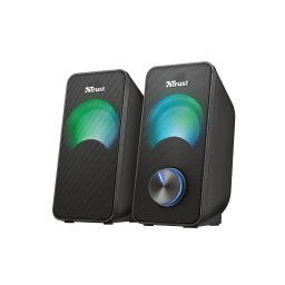 Zvučnik TRUST Arys RGB 2.0/12W(6W RMS)/crna