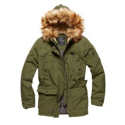 VINTAGE INDUSTRIES HAILEY ŽENSKA PARKA OLIVE