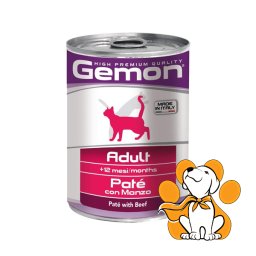 Gemon Cat Adult, Pate With Beef 400g, Pašteta Za Mačke Sa Ukusom Govedine