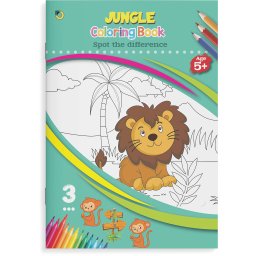 BOJANKA B5 16 MOTIVA br 3. JUNGLE NAĐI RAZLIKU +5