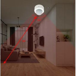 ZIGBEE-SMART-ALARM-RSH-MS10 Gembird RSH Tuya 2u1 Mini PIR detektor pokreta, Infracrveni alarm senzor