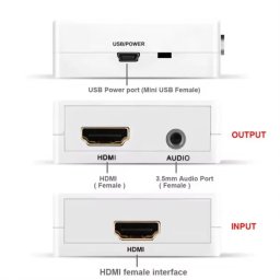 A-HDMI-HDMI-mini ** Gembird input HDMI to HDMI (907) (777)