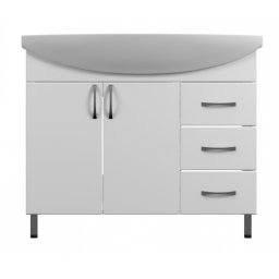 UNI Toaletni ormarić 95 sa lavaboom i soft close šarkama