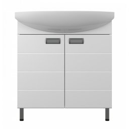 LINE Toaletni ormarić 75 sa lavaboom i soft close šarkama