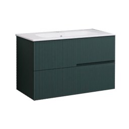 Ormarić LINEART DROP 800 matt jade sa lavaboom