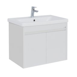 Ormarić LINEART MARS 650 white sa lavaboom