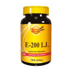 Natural Wealth E-200 100 gel kapsula