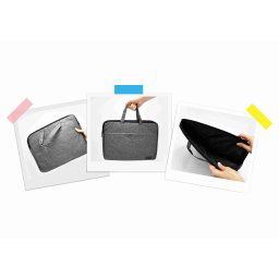 TORBA ZA LAPTOP SIVA OP23618 38X30X7 14" CTN 1/80 WY