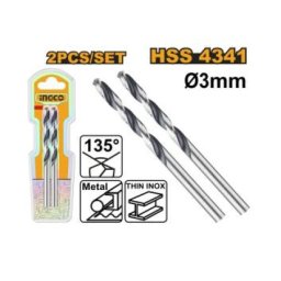 Ingco dbt1200034 hss burgija za metal 2/1 3mm ( DBT1200034 )