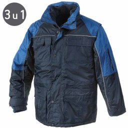 Zimska jakna 3 u 1 STANMORE plava S - XXXL