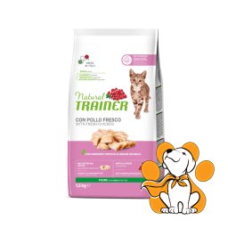 Natural Trainer Young Cat With Fresh Chicken 1.5kg, Hrana Za Mlade Mačke