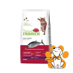 Natural Trainer Adult Cat With Tuna 1.5kg, Dehidrirana Hrana Na Bazi Mesa Tune