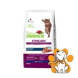 Natural Trainer Sterilised Cat With Trout 1.5kg, Hrana Za Mačke Sa Pastrmkom